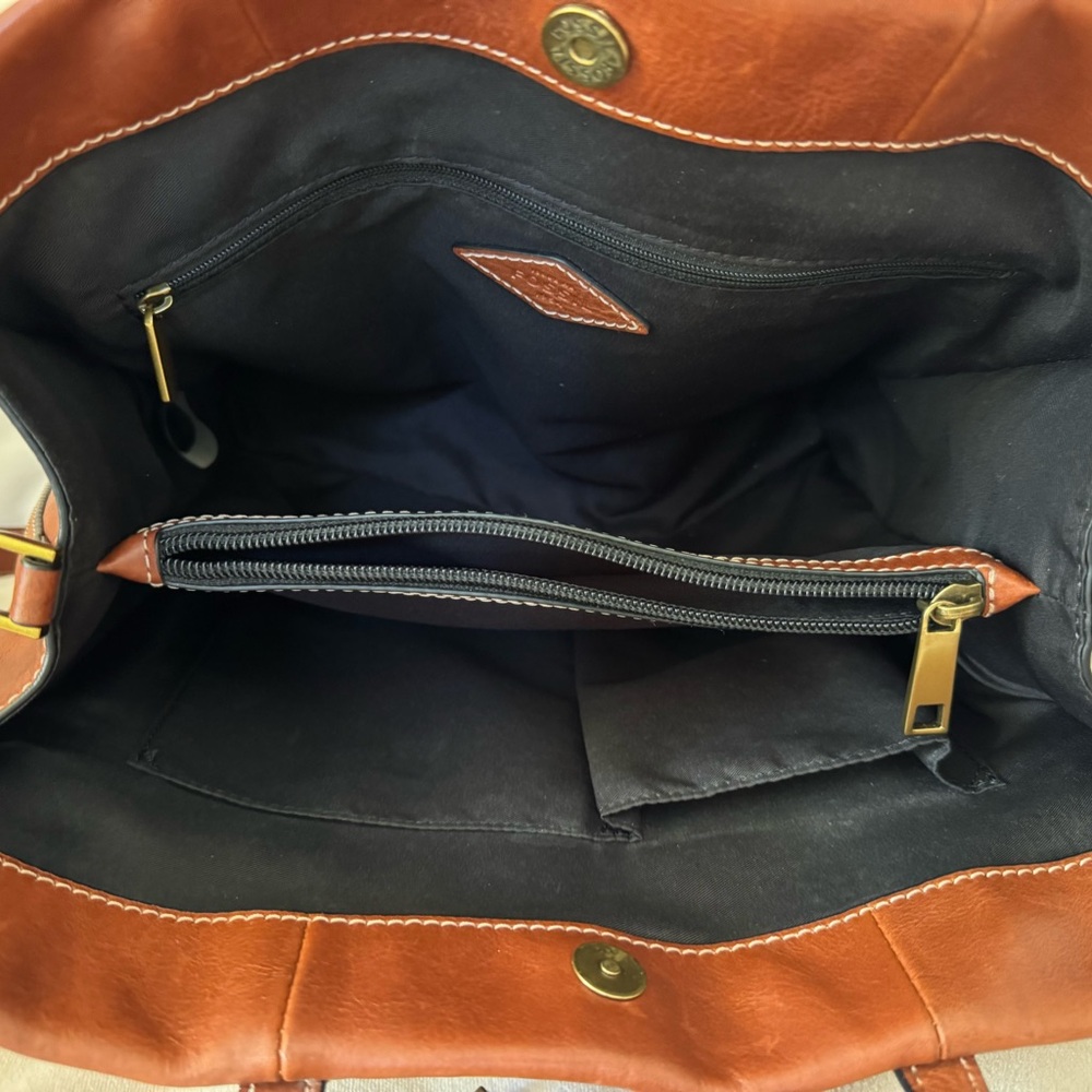 Fossil Carmen Tote Bag EUC - Picture 9 of 16